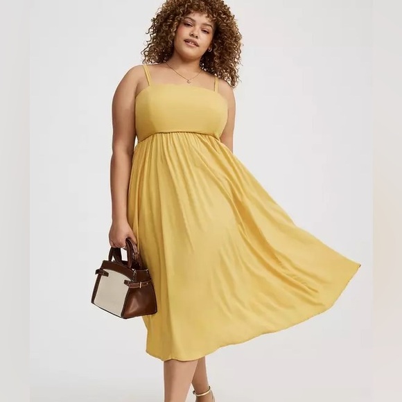 Midi Washable Challis Sundress - Picture 2 of 9